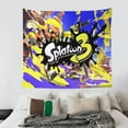 thumbnail image 5 of Splatoon Wall Tapestry Cartoon Poster Wall Hanging Tapestry for College Dorm Living Room Bedroom Decoration 60x51 Inch, 5 of 7