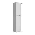 thumbnail image 5 of TUHOME Austin Broom Cabinet with Tall Narrow Shelves for Organized Storage, 5 of 7
