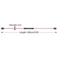 thumbnail image 4 of Graflsoa Red Detachable Fitness Vibration Rod with High Elastic Glass Fiber, Non-Slip Grip, and Deep Muscle Stimulation for Daily Workouts, 4 of 7