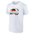 thumbnail image 2 of Men's White Colorado Avalanche Team Pride Logo T-Shirt, 2 of 3