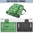 thumbnail image 5 of FUIALDOLG Green Golf Print Golf Cart Seat Covers 51x30Inch Golf Cart Seat Towel Blanket for Club Car,Anti Slip Comfort Protector Cushion for 2 Person Seats,Easy to Install, 5 of 7