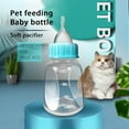 Kernelly 120ml/4oz Pet Nursing Bottle Kits for Newborn Kittens Hamster Cat Puppies, Rabbits