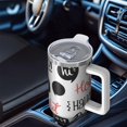 thumbnail image 6 of 40oz Tumbler with Handle and Straw, Vacuum Insulated Stainless Steel Travel Mug, Fits Car Cup Holder, Inspirational Quote, Slogan Print, 6 of 6