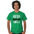 thumbnail image 4 of Terrible Brother Awesome Uncle Men's Big & Tall Crewneck Graphic Tee Brisco Brands 2X, 4 of 5
