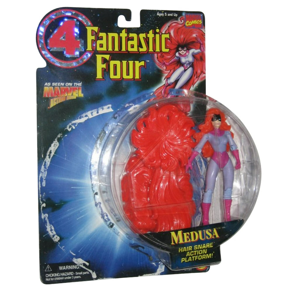 Marvel Comics Fantastic Four Medusa (1995) Toy Biz Action Figure ...