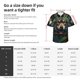 thumbnail image 5 of Fotbe Realistic Style Colorful Wolf Camisa Hawaiana para Hombre Unisex – Camisa Casual de Verano con Botones de Manga Corta de Algodón y Lino,XX-Large, 5 of 7