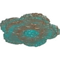thumbnail image 3 of Ekena Millwork 25 5/8"OD x 1"P Shell Ceiling Medallion, Hand-Painted Copper Green Patina, 3 of 6