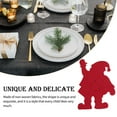 thumbnail image 4 of stanreset 4Pcs Xmas Silverware Holders Cartoon Cover Fabric Spoon Pockets Party Table Restaurant Hotel Tableware Decors Red, 4 of 5