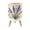 Color 1, variant on Small Trash Can with Lid Seamless Yellow Daisy Floral White Petals Green Leaves 1.8 Gallon Dog Proof Trash Can Round Garbage Can Waste Bin Wastebasket for Bathroom Bedroom Living Room