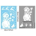 thumbnail image 2 of Window Stickers Decals Holiday Window Clings For Glass Windows Doors Xmas Party Decorations Easy To Apply & Fall Stickers Laptop Stickers Adult Valentines Photo Props Color for Photography Portable, 2 of 3