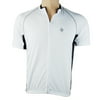 Origin8 Apparel TechSport Short-Sleeve Cycling Jersey X-Large - White
