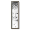 thumbnail image 2 of ArtToFrames 5x20" Silver with Stained Grey Picture Frame, Silver Wood Poster Frame, with Regular Glass and 2 (FBPL-4767), 2 of 7