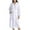White, variant on TMOYZQ Women's Lightweight Quick Dry Cotton Waffle Knit Full-Length Bathrobes Bridesmaids Spa & Bath Long Kimono Robes Soft Loungewear with Pockets, M-XL