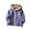 Violet Blue, variant on Ajziojiro Toddler Kids Boys Girls Cartoon Fleece Jacket Fall Winter Warm Zipper up Coats Versatile Cotton Outwear Hoodies Coats for Baby 1-9Y