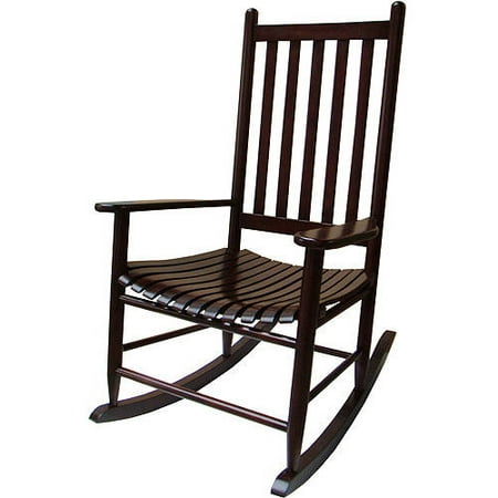 Mainstays Outdoor Wood Rocking Chair Walmart Com