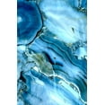 thumbnail image 2 of Kimberly, Allen 13x18 White Modern Wood Framed Museum Art Print Titled - Indigo Streams, 2 of 4