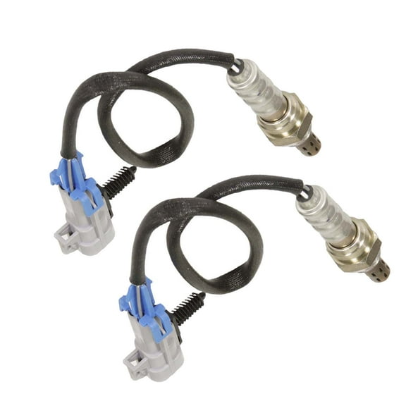 Maxfavor 2Pcs O2 Oxygen Sensor for Chevrolet Blazer S10 2005-2003, GMC Jimmy Upstream Downstream