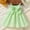 Green, variant on Abtuhar Girls 0 to 9 Months Summer Dress Sleeveless Round Neck Striped Cami Dressfor Newborn Princess Wear