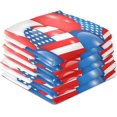 thumbnail image 4 of Coolnut 1 Pack American Balloon Flag Kitchen Towels, Soft Highly Absorbent Dish Towels Reusable Tea Towels Set, 28"x 18", 4 of 6