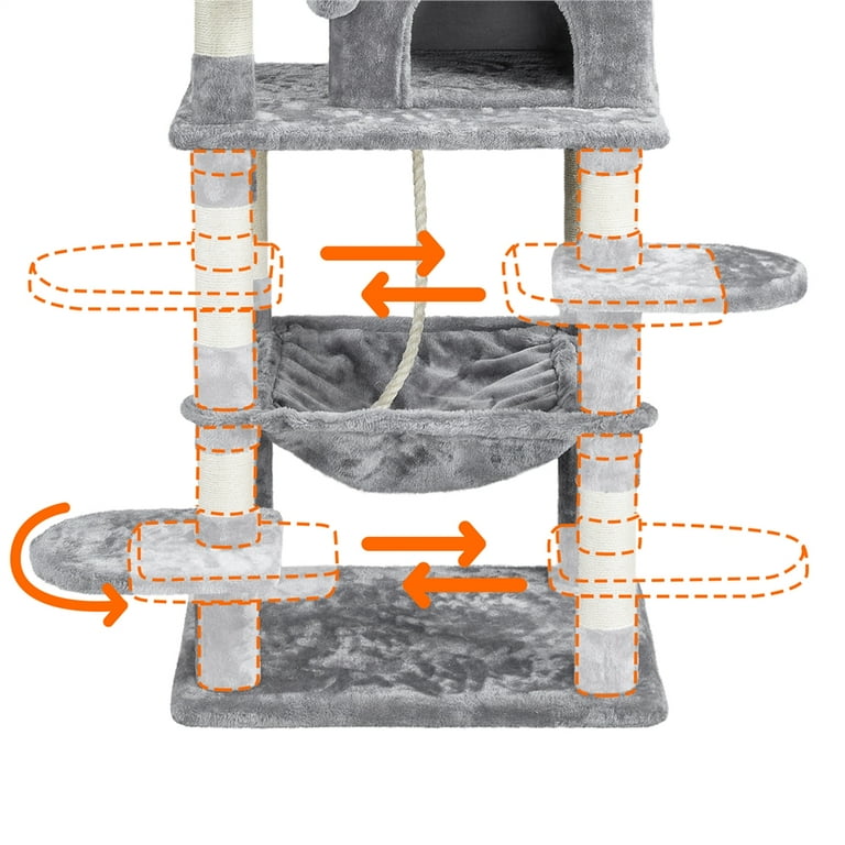Cat scratch tower walmart top