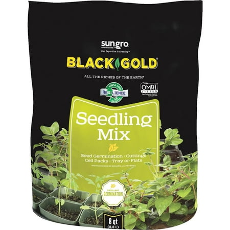Black Gold 1411002 8 QT P 8 Quart Seedling Mix