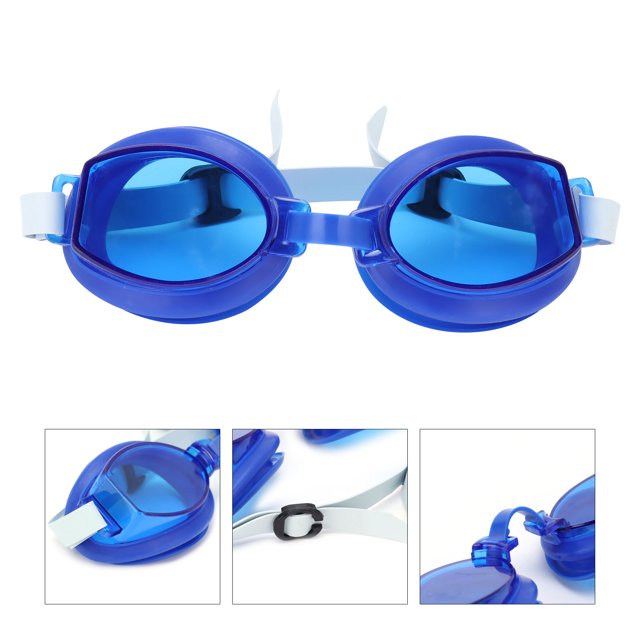 Lunettes de Natation pour Enfants, Lunettes de Natation Confortables Lunettes de Natation pour Enfants Lunettes de Piscine Enfants pour l'Été Bleu,Jaune,Rouge