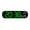 Green, variant on Multifunctional LED Digital Alarm Clock with Flashing Alerts Wall Mount Clocks