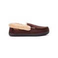 thumbnail image 4 of Dearfoams Cozy Comfort Men's Cuffed Moccasin Slippers, 4 of 6