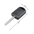thumbnail image 3 of Carcasa Para Llave De Coche, Funda Remota De 2 Botones Con Hoja Sin Cortar, Funda Para Llave De Vehículo Para Opel Vauxhall Corsa Agila Meriva Combo Vogacara VI004008-00, 3 of 7