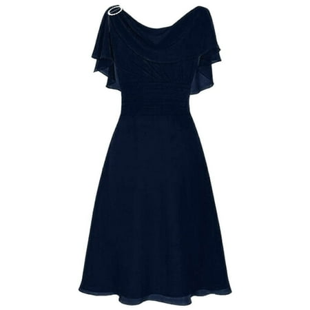 Tawop Womens Dresses Women Formal Wedding Bridesmaid High-Waist Party Ball Prom Gown Cocktail Dress Boys Dress Shoes