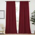 thumbnail image 1 of Cortina térmica Nicetown Burgundy Blackout, 132 x 241 cm, 2 paneles, 1 of 9