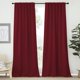 thumbnail image 1 of Cortina térmica Nicetown Burgundy Blackout, 132 x 241 cm, 2 paneles, 1 of 9