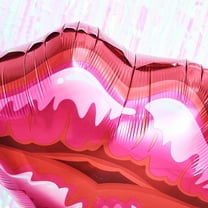 COSMOBETTY 2Pcs Lip Balloons Foil Balloons for Valentine's Day Wedding Decor