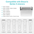 thumbnail image 6 of 52 S Replacement Head (2-Pack) — Compatible with Series 5 Electric Shavers 75090/5190cc, 5040/5140s, 5030s, 5147s, 5145s, 5195cc, 5197cc — Silver, 6 of 6