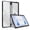 Transparent, variant on All-in-One Rugged Case for Microsoft Surface Pro 11 / Pro 10 / Pro 9 / Pro 8 13-Inch, Compatible with Type Cover Keyboard, TPU + PC Shockproof Protective Cover