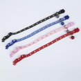 thumbnail image 3 of Juego de 4 Uds. De Collar para gatito ajustable (22,5-27,5 cm) con campana y hebilla de seguridad, Collar para gato, gatito y cachorro, 3 of 5