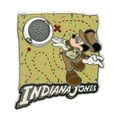 thumbnail image 3 of Disney Parks Mickey as Indiana Jones Spinner Ball Pin New with Card, 3 of 3