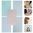 thumbnail image 2 of Himition 5 Sheets of DIY Sequin Fabric Shiny PU Fabric Sheet Home Sewing Fabric Wear-resistant PU Sheet, 2 of 5
