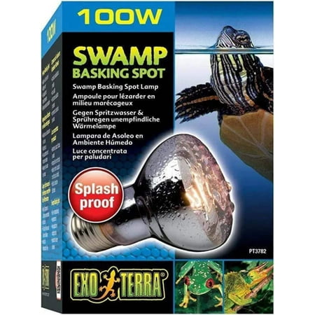 UPC: 0015561237826 | Exo Terra Swamp Basking Spot Lamp – 100 Watt