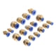 thumbnail image 4 of 5pcs accesorios neumáticos pulsadores rápidos en conector 1/8 '' 1/4 '' 3/8 '' 1/2 '' M5 HILO MUSH-4 6 8 10 mm Conexión recta del tubo de aire, 4 of 7