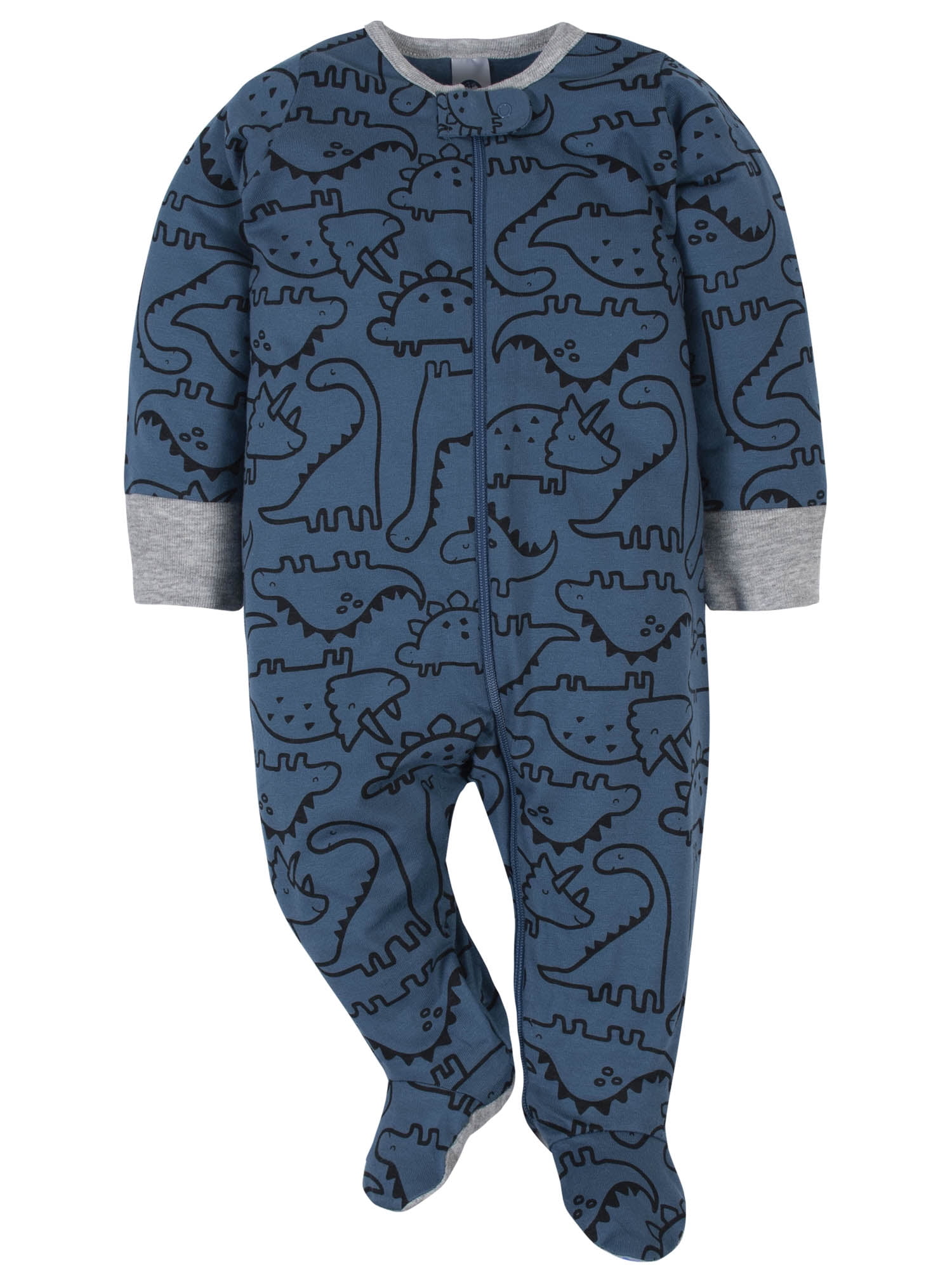 Gerber Baby Boy Sleep 'N Play Pajamas, 4-Pack