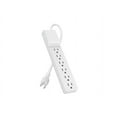 thumbnail image 2 of Belkin BE106000-06-CM 720 J 6 AC Outlets 6 ft. Cord Home/Office Surge Protector - White, 2 of 4