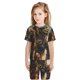 thumbnail image 5 of Fotbe desert Man Shepherd Dog Pijama Estampada de 2 Piezas para Niños – Ropa de Dormir de Manga Corta Cómoda para Niños y Niñas, Camiseta y Shorts de Algodón-XX-Large, 5 of 5