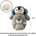 thumbnail image 3 of Mundo de Pinguinos Regordetes Animal de Peluche Madre E Hijo Pinguino Muñeco de Peluche Juguete Silla Sofá Decorativo, 3 of 4