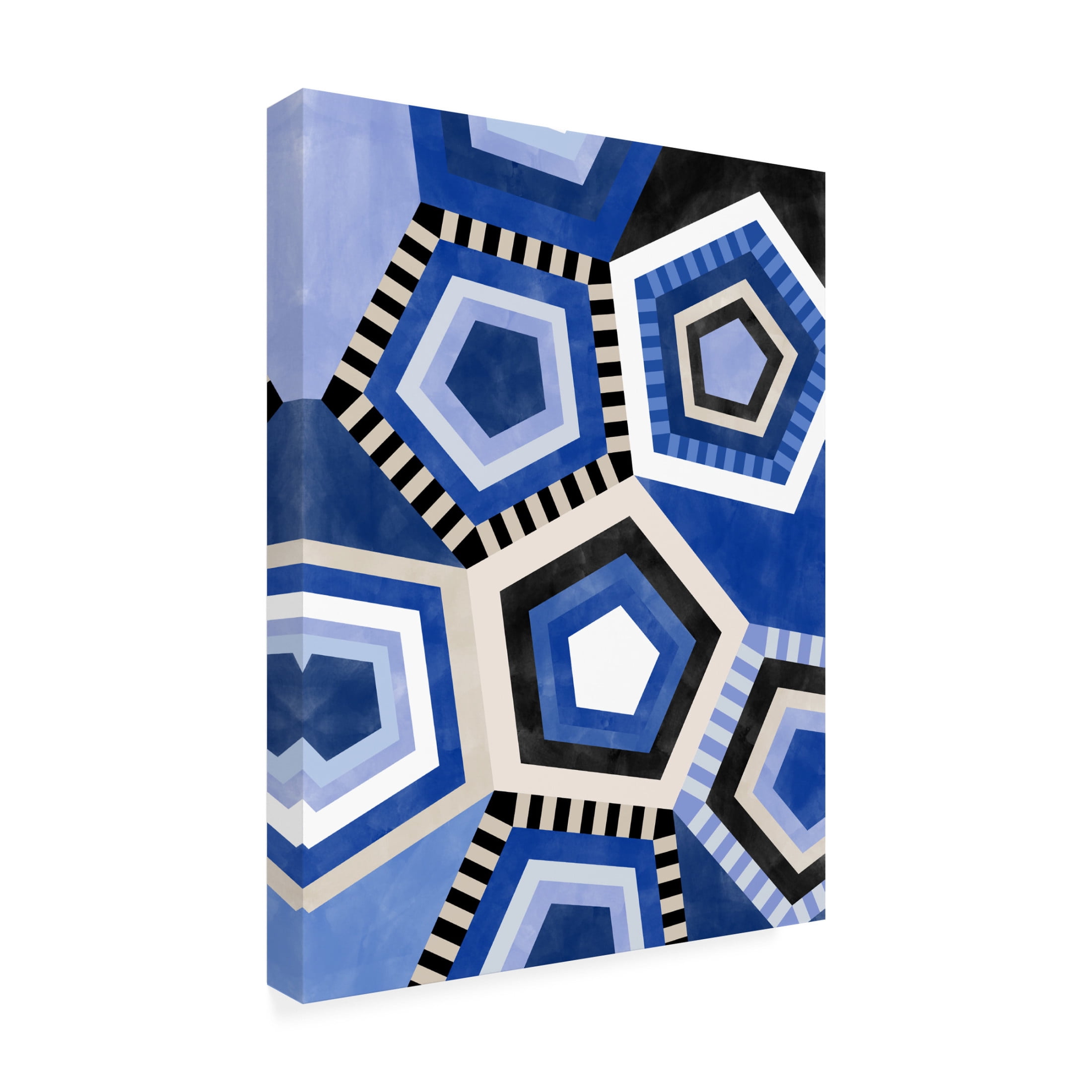 Trademark Fine Art Elena Ristova  Indigo61 Canvas Wall Art