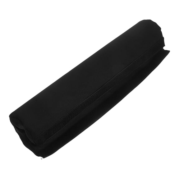 Hemobllo Black Soft Fabric Lounge Chair Footrest Cushion Pad, Portable Comfort Support for Patio, Outdoor, Home and Garden Use