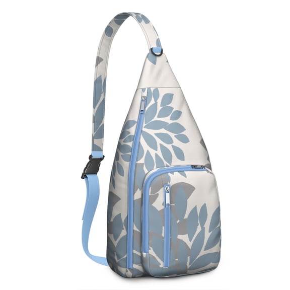 Retro Chic Crossbody Bag - Breathable Adjustable Strap Lightweight Chest Pack Artistic Boho Style for Women & Teens