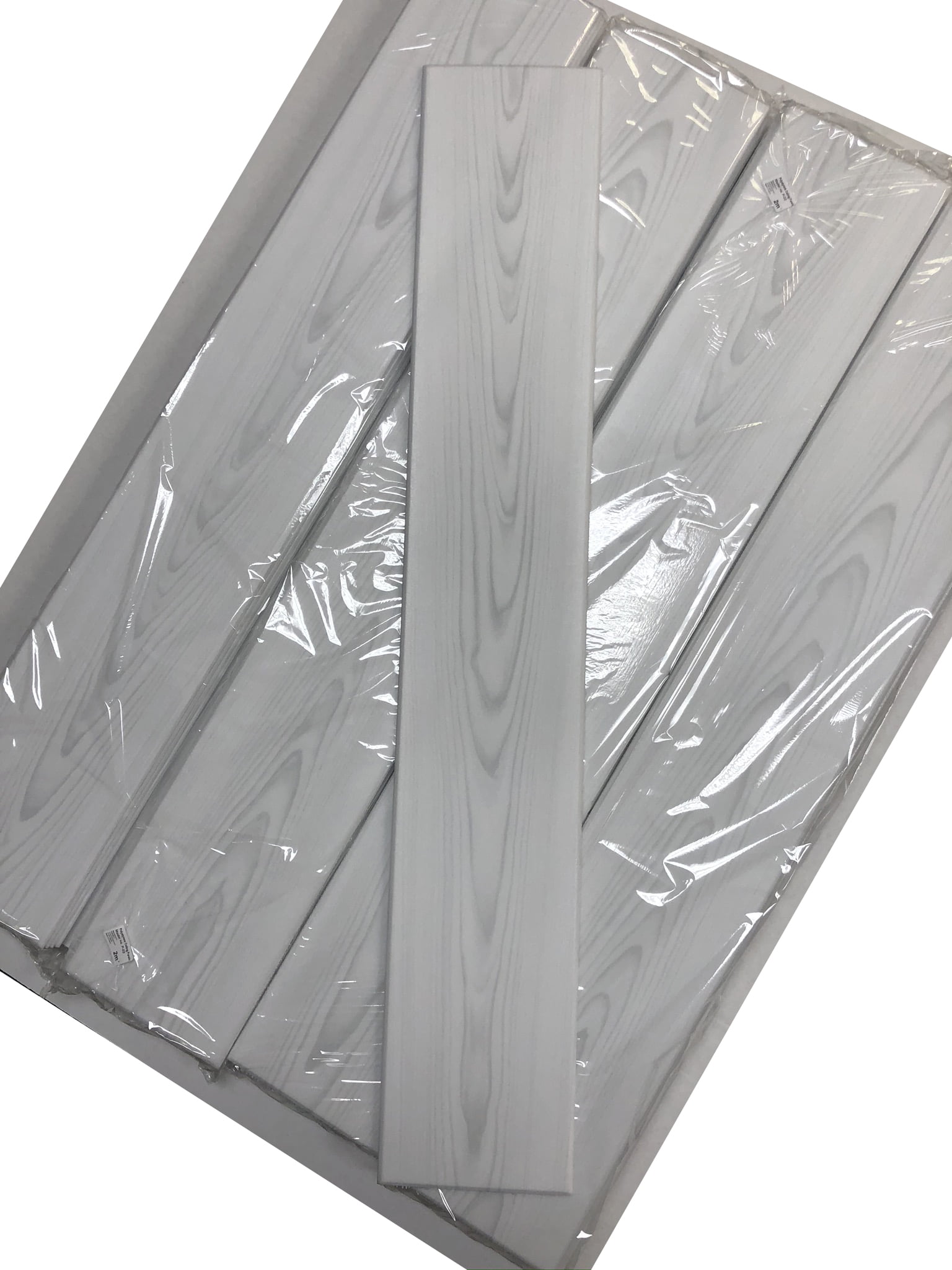 Foam Ceiling Planks Silver Birch WoodGrain Finish (48pc pack