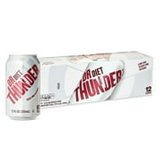 Great Value Dr Thunder Diet Calorie Free Soda Pop, 12 fl oz, 12 Pack Cans