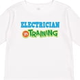 thumbnail image 4 of Inktastic Electrician in Training Boys or Girls Long Sleeve Toddler T-Shirt, 4 of 5